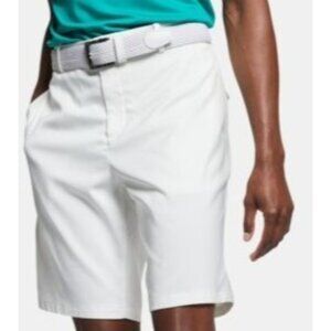 Nike Dri-FIT Mens Golf Shorts 32 Waist White Standard Fit Flex Material, NWT